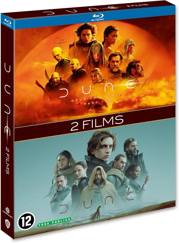 Dune 1 +2 [Blu-ray]