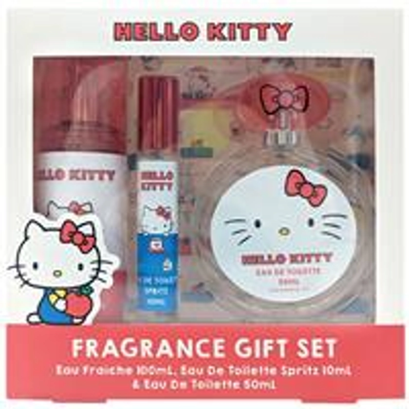 Hello Kitty Eau De Toilette 50ml 3 Piece Set