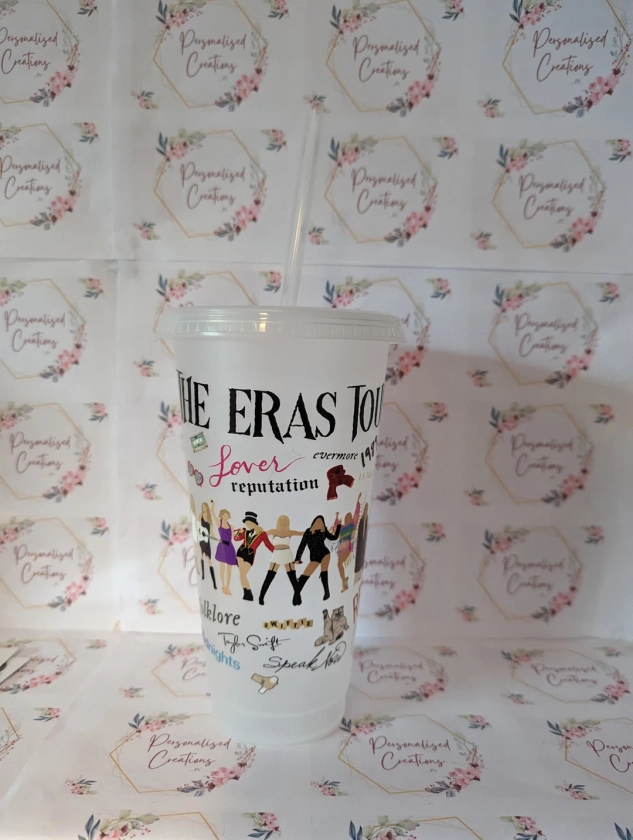 Taylor Swift Cold Cup Eras Tour Cup Personalised Cold Cup - Etsy UK
