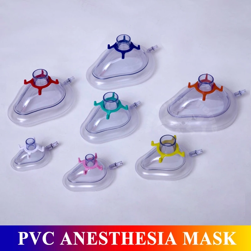 Anesthesia Mask For Adult Child Infant Animals Sterilized Disposable Resuscitate Face Masks