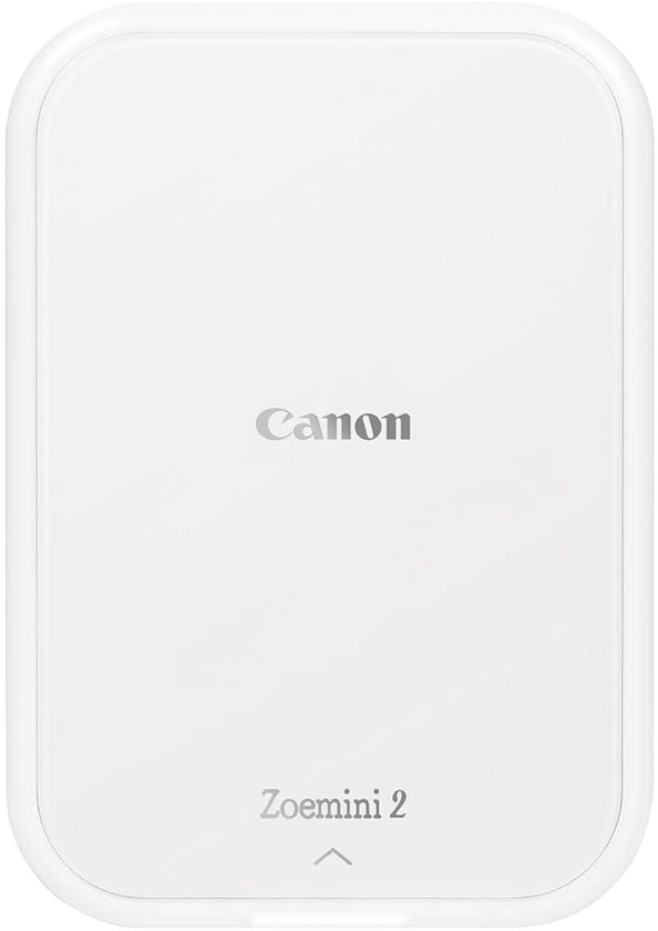 Canon Zoemini 2 Imprimante Photo Portable - Mini Imprimante Portable - Mini Imprimante Photo - Compacte et sans Fil - Bluetooth 5.0 et Charge Rapide Type-C - Imprimante de Voyage, Perle Blanche