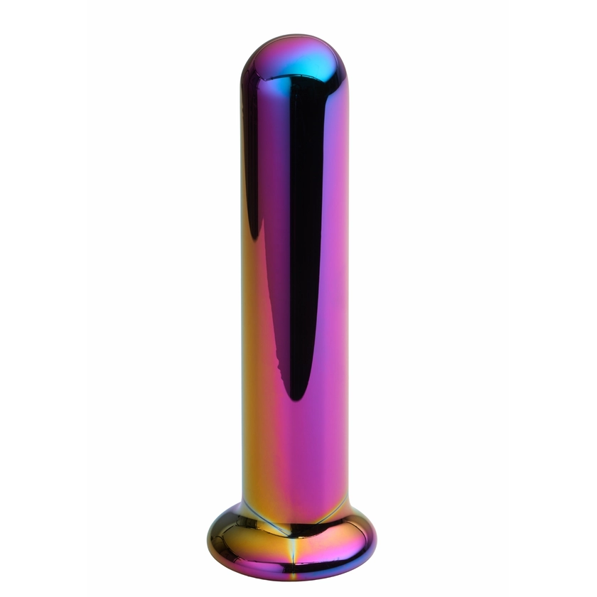 Sinful Rainbow Pillar Gode en Verre 15,5 cm