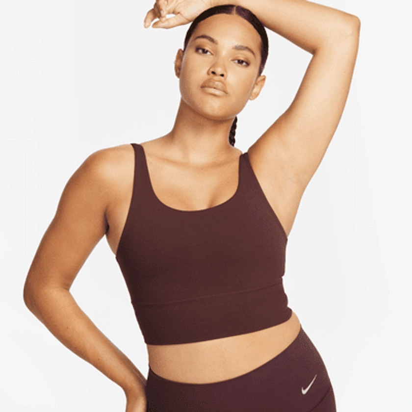 Nike Zenvy Women's Light-Support Non-Padded Longline Sports Bra. Nike.com