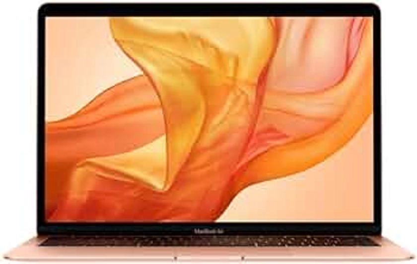 2019 Apple MacBook Air with 1.6GHz Intel Core i5 (13-inch, 8GB RAM, 128GB SSD Storage) Gold (Renewed)