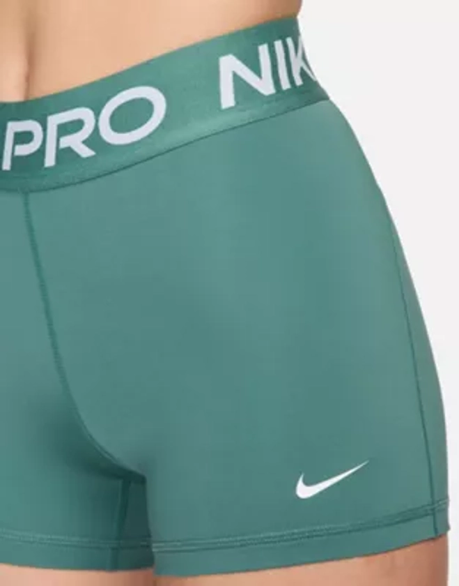 Nike Pro Training Dri-FIT 3-inch shorts in green | ASOS