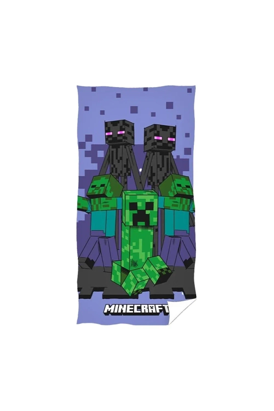 Towels | Creeper Cotton Beach Towel | Minecraft