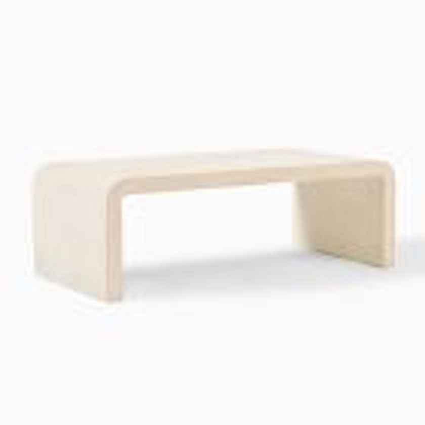 Syros Outdoor Waterfall Coffee Table (44") | West Elm