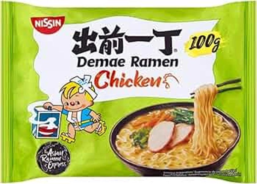 Nissin Chicken Demae Ramen Instant Noodles 10x100g