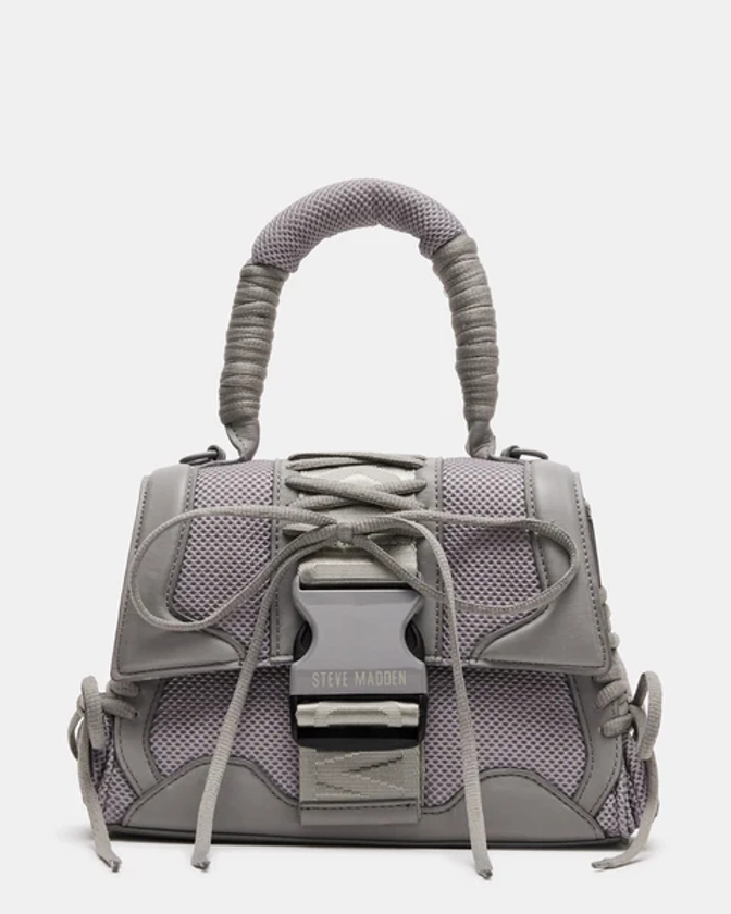 DIEGO Bag Charcoal Handbag With Crossbody Strap | Women's Handbags – Steve Madden