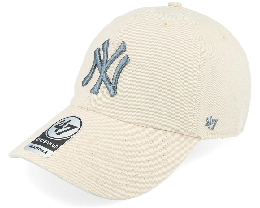 New York Yankees Clean Up Natural Dad Cap - 47 Brand