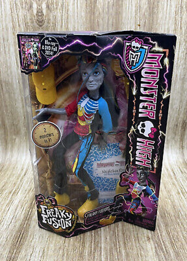 Monster High Doll Neighthan Rot Freaky Fusion NEW Zombie Boy & Unicorn Fusions | eBay