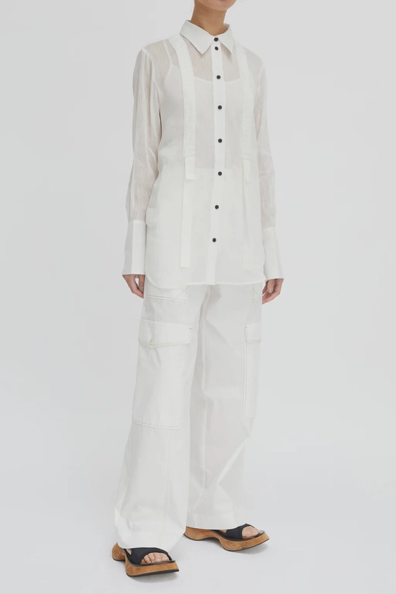 Explore Lillian Shirt - White Lee Mathews and other. Shop in our shop for savings