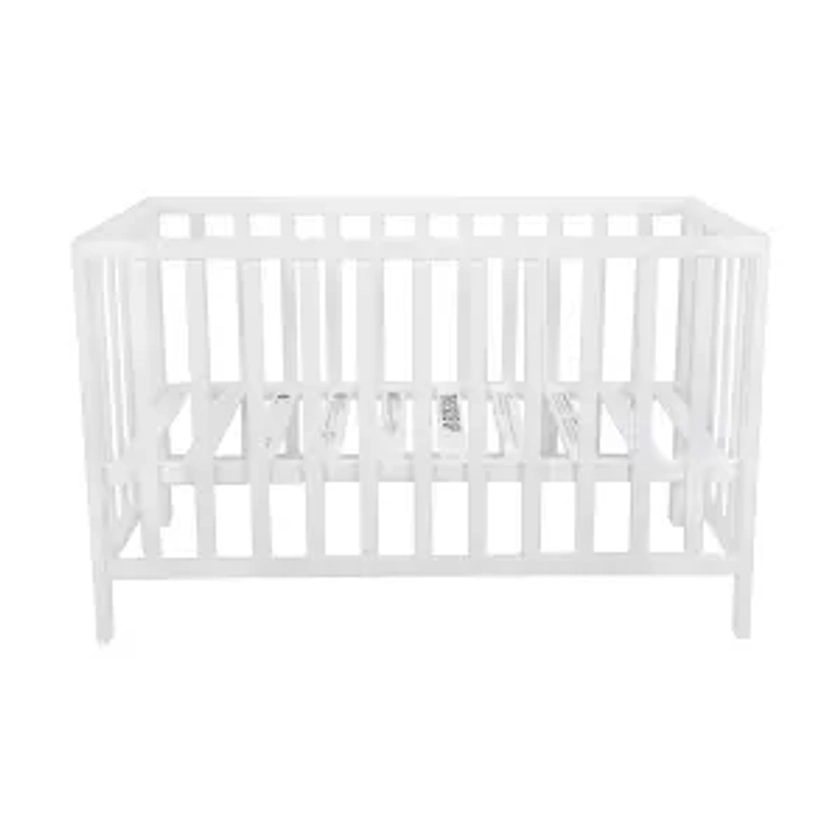White Wooden Cot