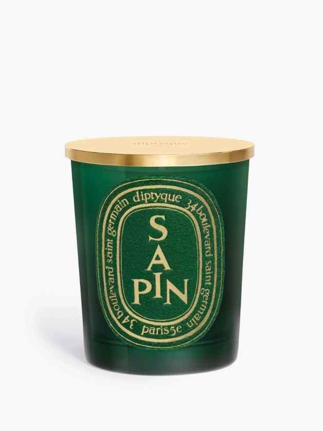 Sapin (Pine Tree) - Classic candle with golden lid | Diptyque Paris