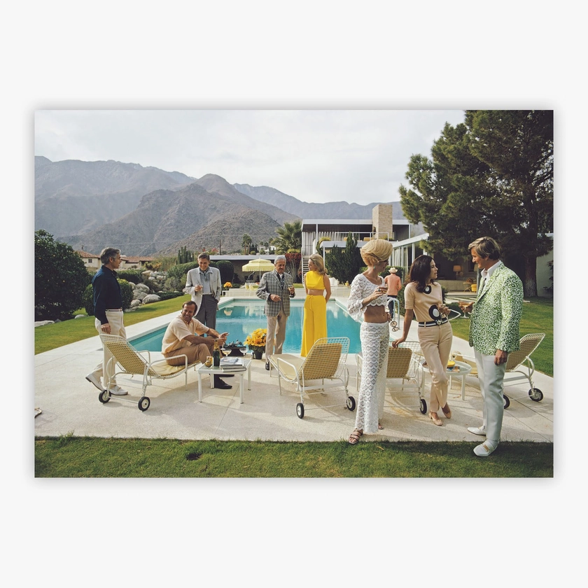 Palm Springs Party - Slim Aarons Print