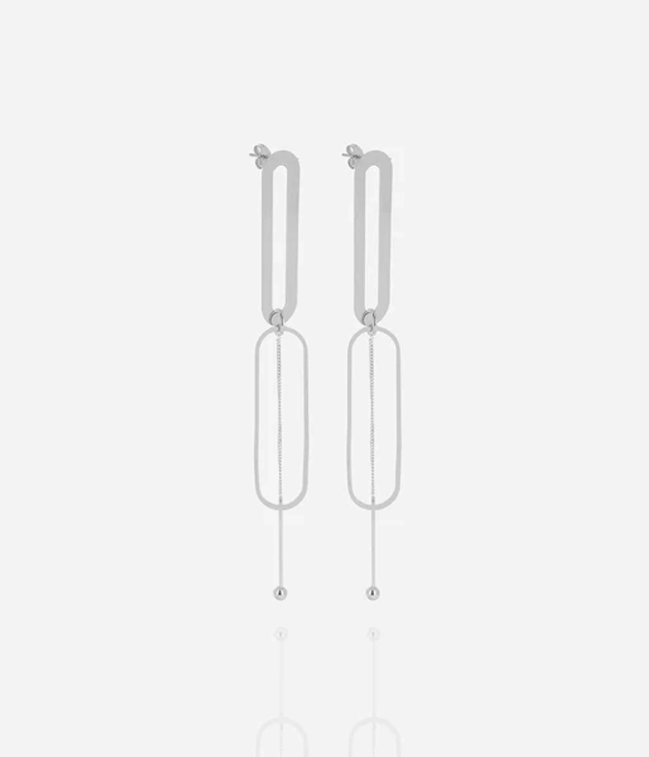 Boucles d'oreilles Rebel (Acier)