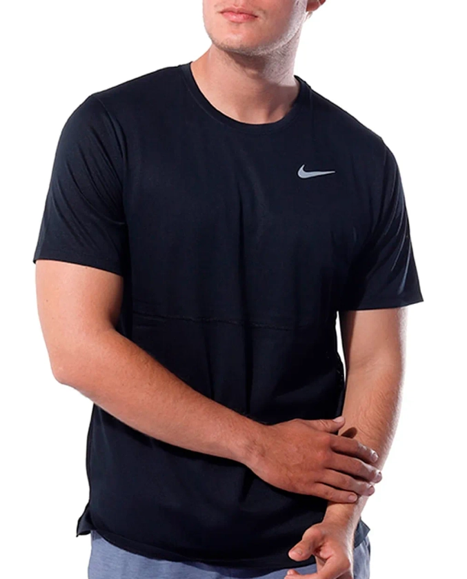 Camiseta deportiva negra para hombre