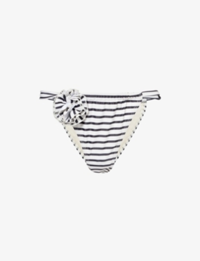 4TH & RECKLESS - Monaco flower-patch bikini bottoms | Selfridges.com