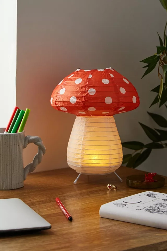 Mushroom Paper Lantern