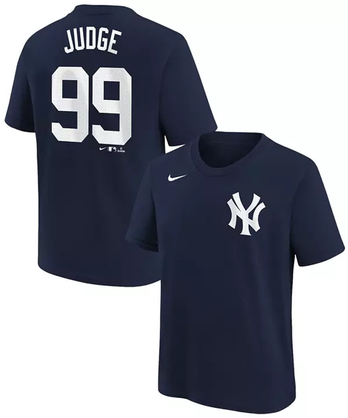 Nike Youth New York Yankees Aaron Judge #99 Navy T-Shirt