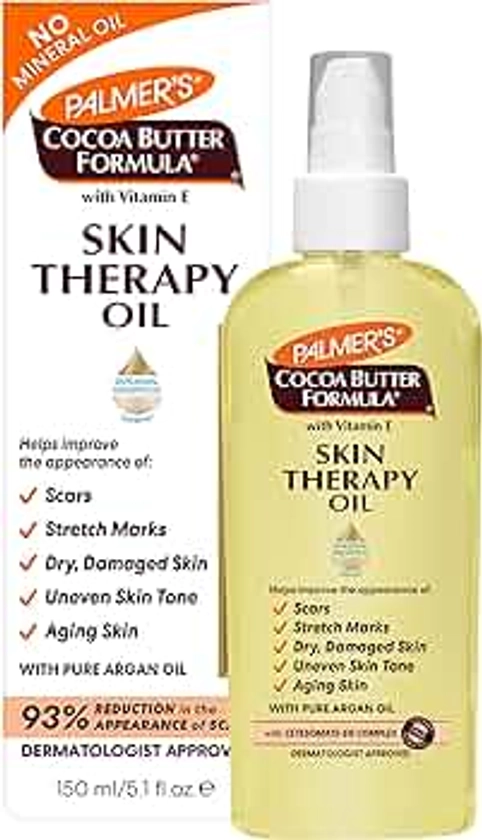 Palmer's Cocoa Butter Formula Skin Therapy Moisturizing Body Oil with Vitamin E, 5.1 Ounces