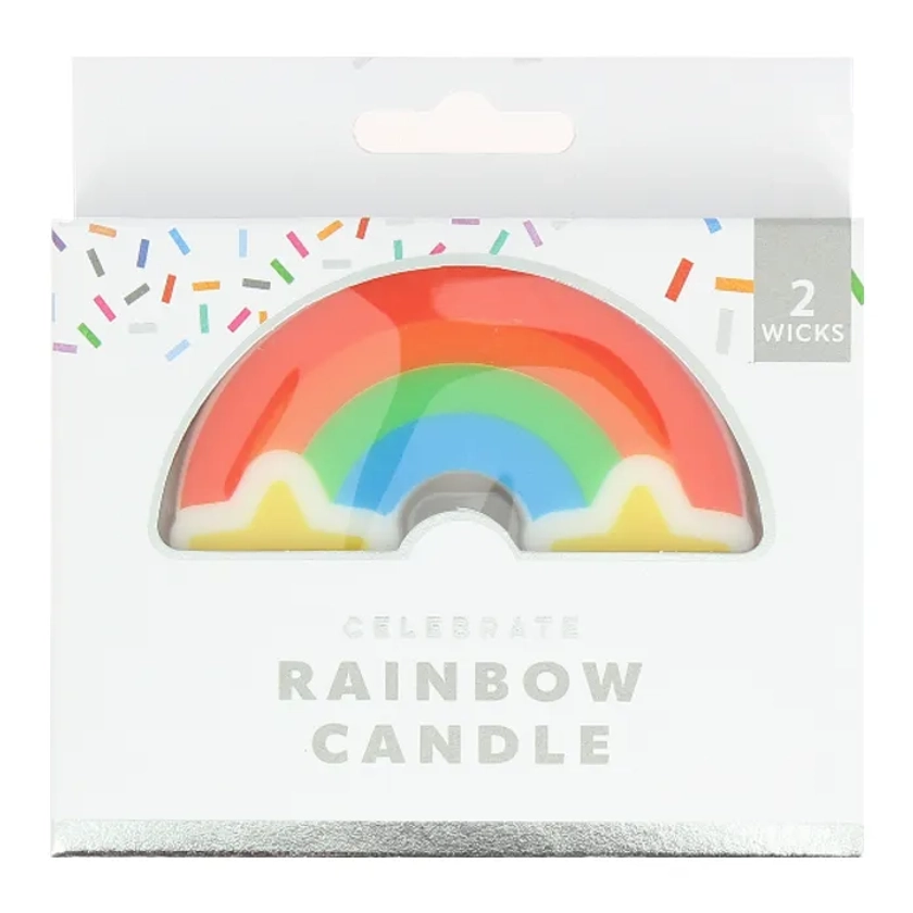 Kids Rainbow Shaped Candle