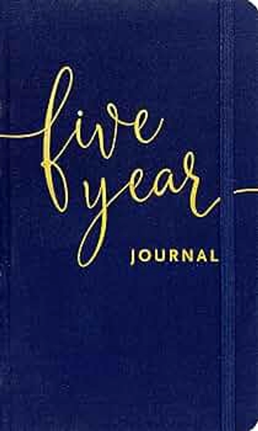 Five Year Journal - Deluxe, Cloth-Bound Edition (1 minute a day is all it takes!)