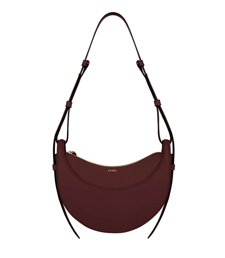 Polène | Bag - Numéro dix - Smooth Black Cherry