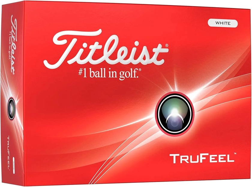 Titleist TruFeel Golf Ball, Pack of 12 Balls