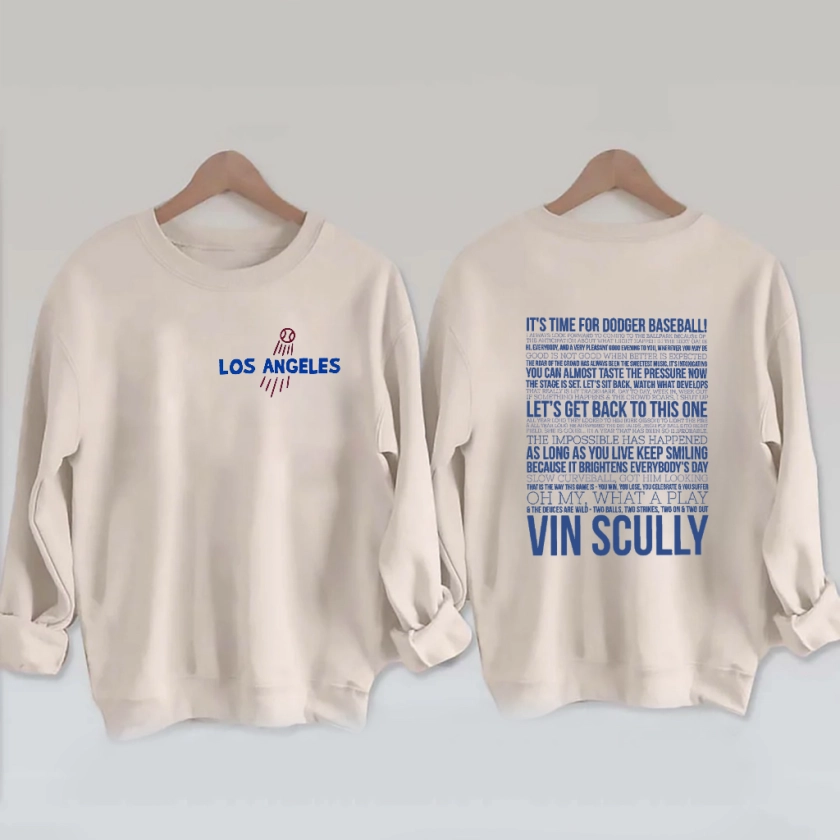 Dodger Baseball Sweatshirt