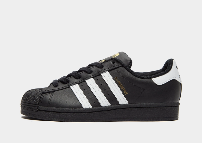 Black adidas Originals Superstar Junior | JD Sports UK 