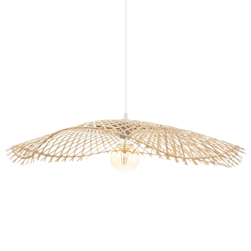 Suspension en bambou naturel TESS D 75cm - Centrakor