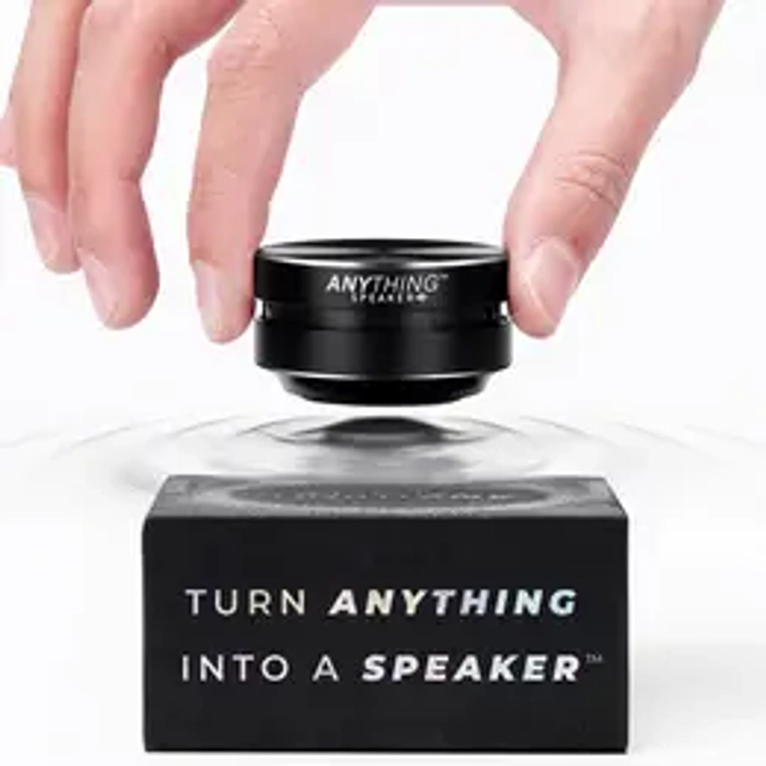 Anything Speaker 2024 - Turn Anything Into A Speaker - Portable Mini Bluetooth Speaker - Bone Conduction Audio - Humbird & Smartphone Compatible