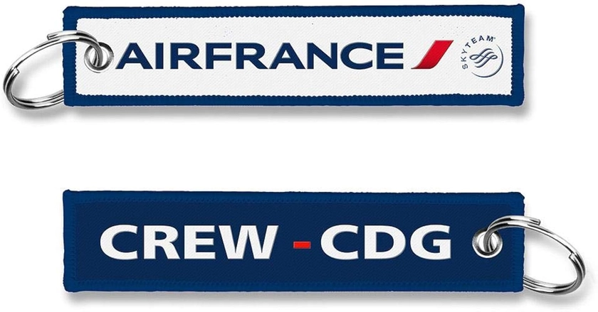 Air France-CDG Porte-clés tissé Crew