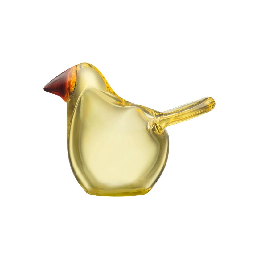 Birds by Toikka Sieppo 95x60mm sitruunankeltainen-kupari | Iittala