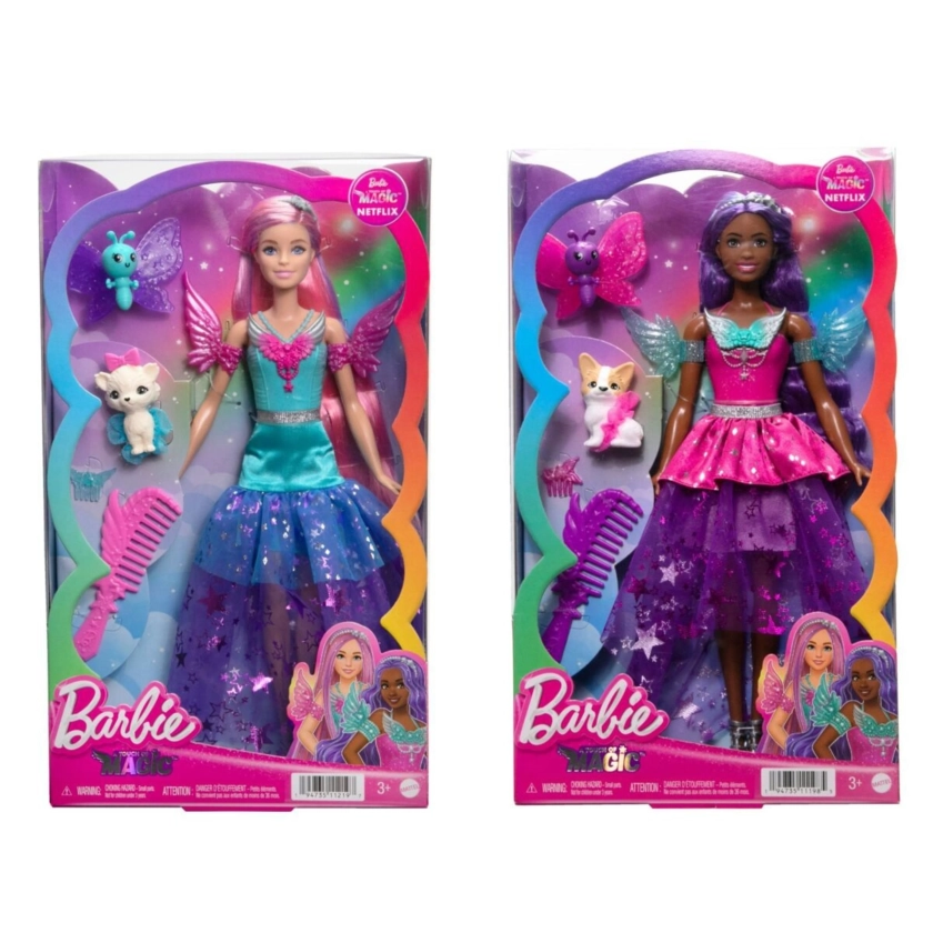 Barbie A Touch of Magic Doll with Fairytale Dress - Assorted