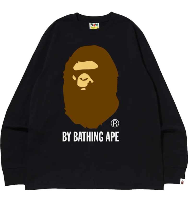 BAPE By Bathing Ape L/S Tee (SS22) Black