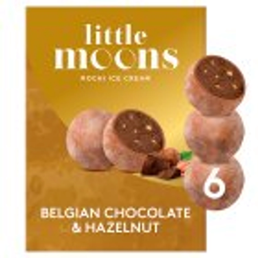 Little Moons Belgian Chocolate & Hazelnut Mochi Ice Cream