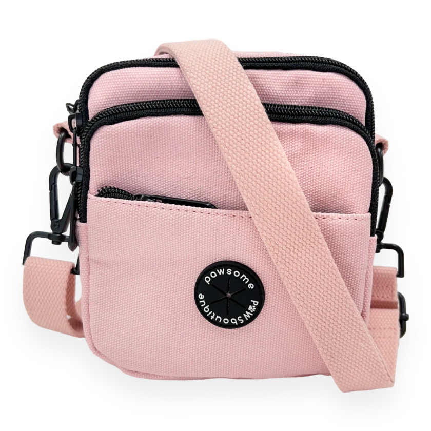 Mini Canvas Bag - Baby Pink