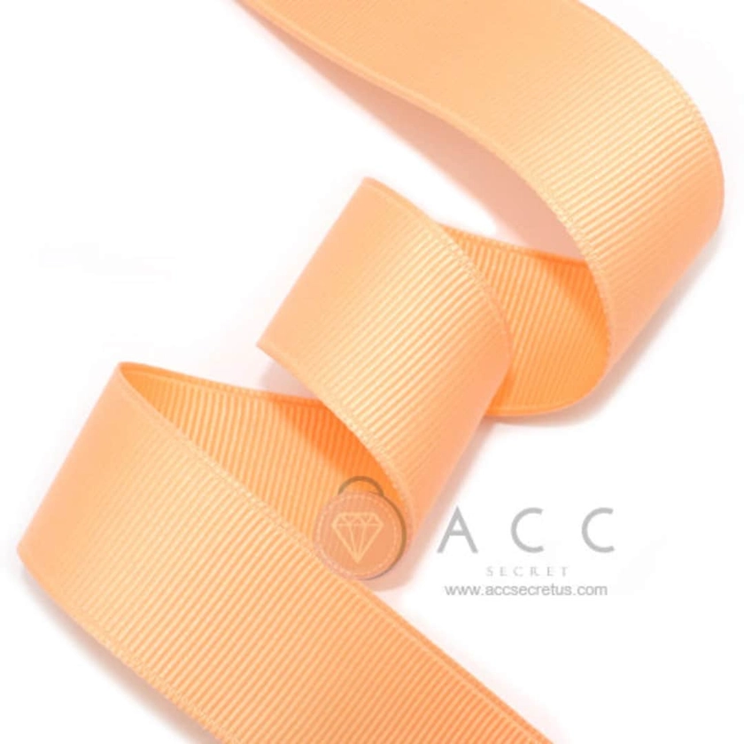 5yards Light Orange Grosgrain Ribbon 5mm2/8'', 10mm3/8'', 15mm5/8'', 25mm1'', 40mm1 1/2'' - Etsy