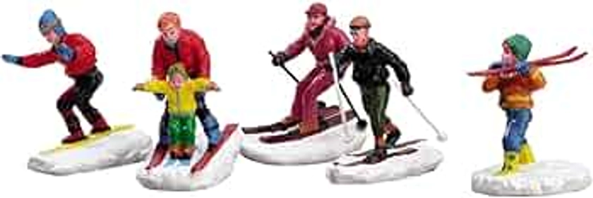 Lemax Winter Fun Figurines, Set of 5#92357