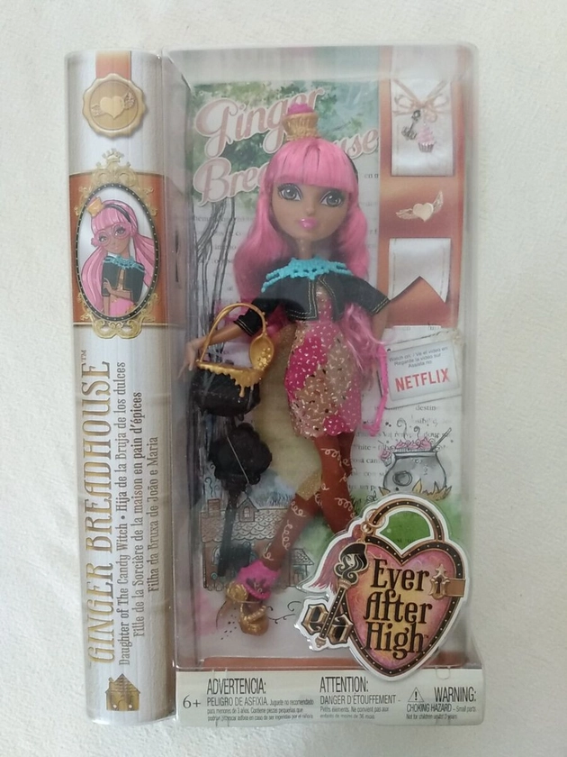 Ever After High First Chapter Signature Ginger Breadhouse Doll New In Box NIB