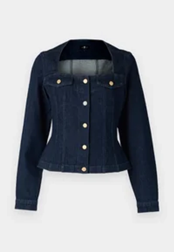 7 for all mankind SWEETHEART JACKET BELLA - Giacca di jeans - dark blue/blu scuro - Zalando.it