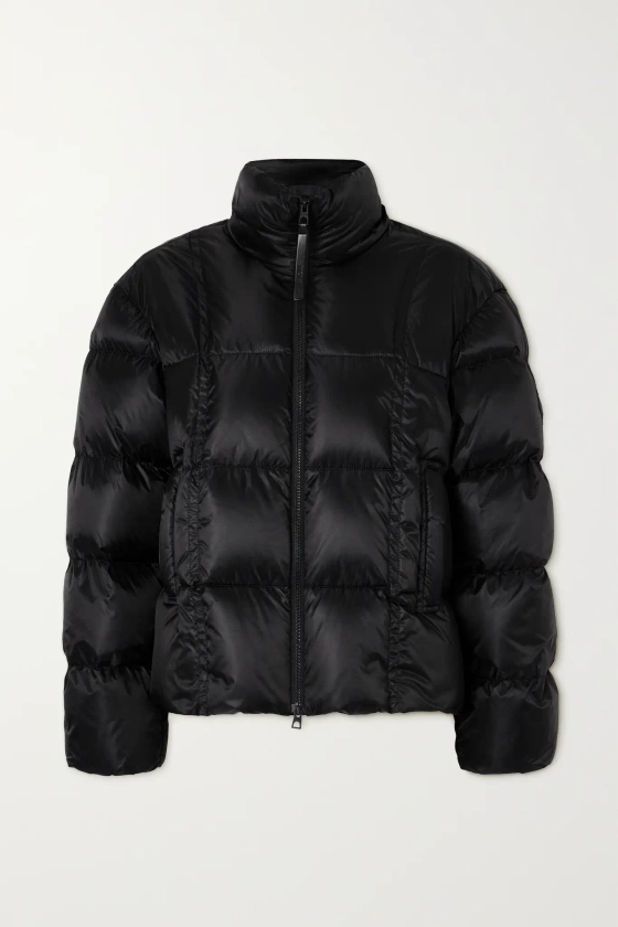 MONCLER Byrone appliquéd quilted shell down jacket Net-a-porter