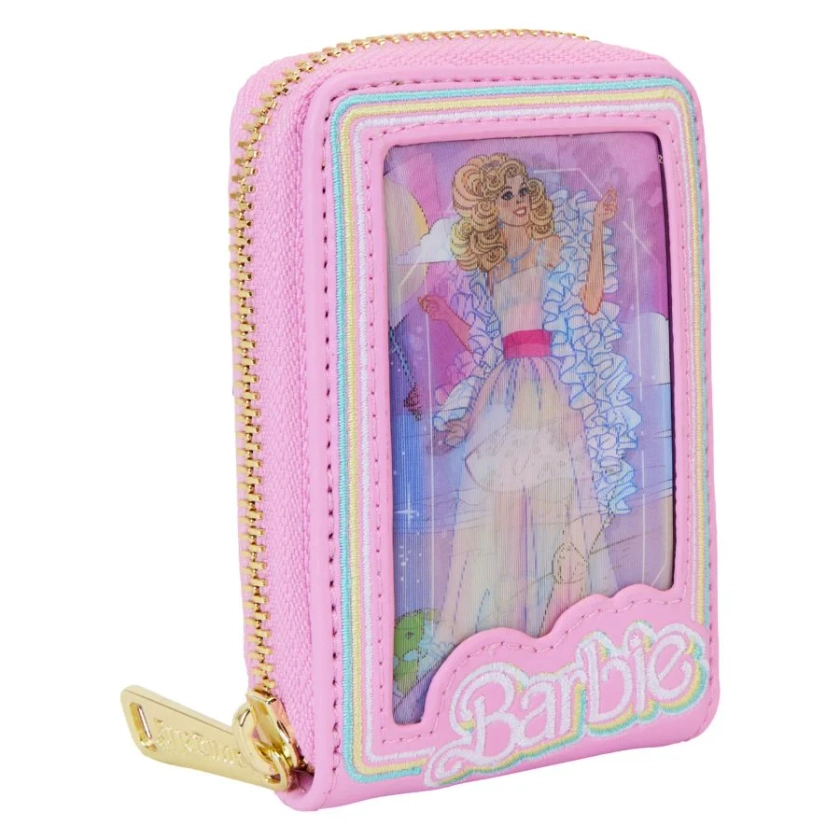 Loungefly Barbie - 65th Anniversary Doll Box Triple Lenticular Zip Aro