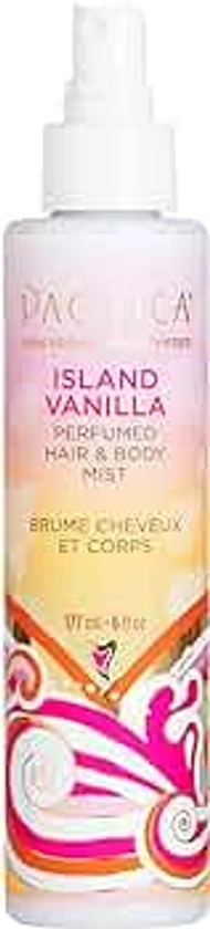 Pacifica Beauty, Island Vanilla Hair Perfume & Body Spray, Best Warm Vanilla Scent, Natural & Essential Oils, Alcohol Free, Clean Fragrance, Vegan & Cruelty Free,