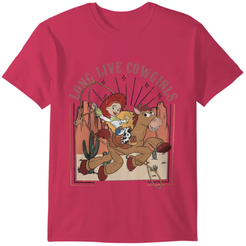 Vintage Disney Toy Story Jessie Shirt, Long Live Cowgirls Western Vibe Shirt, Disney Shirt sold by Workship Studio | SKU 1496589 | Printerval UK