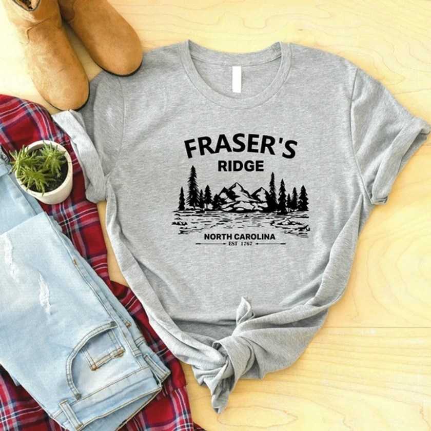 Sassenach Shirt, Outlander Book Series Shirt, Claire Shirt, Jamie Fraser, Fraser Ridge Clan, Gift For Her, Women Shirt