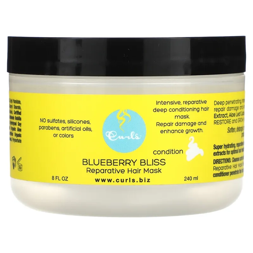 Blueberry Bliss Reparative Hair Mask, 8 fl oz (240 ml)