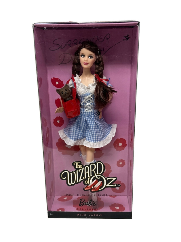Miss Dorothy Gale Barbie Doll The Wizard of Oz Pink Label NRFB